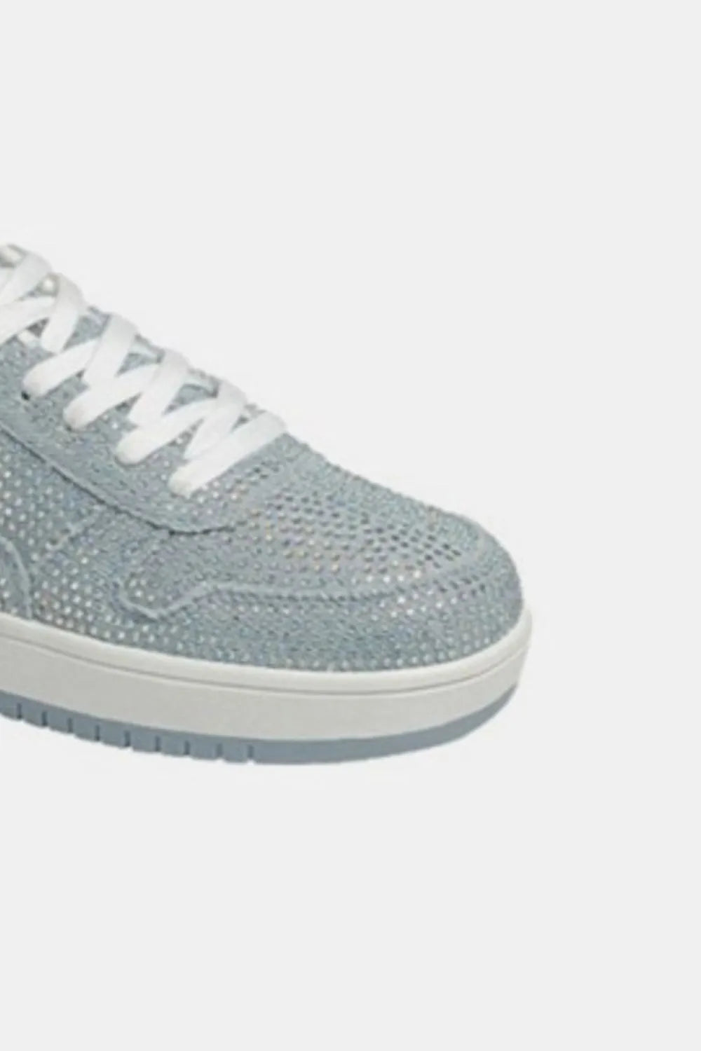 Image of Forever Link Rhinestone Platform Flat Sneakers | Queeble.shop