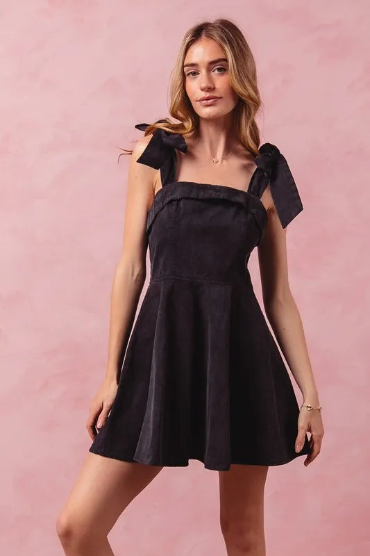 Image of SO ME Fit and Flare Washed Gameday Dress | Queeble.shop