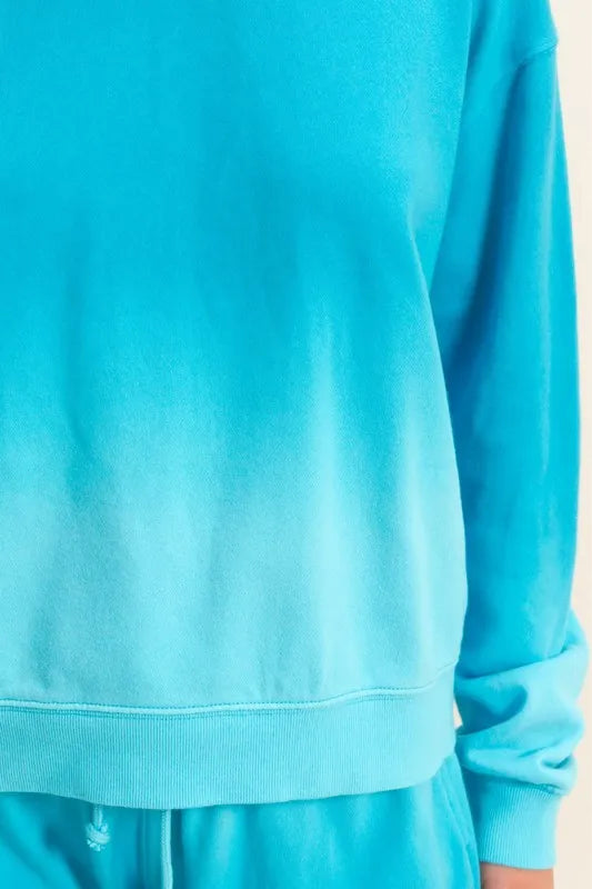 Image of HYFVE Dip Dye Long Sleeve Sweatshirt | Queeble.shop
