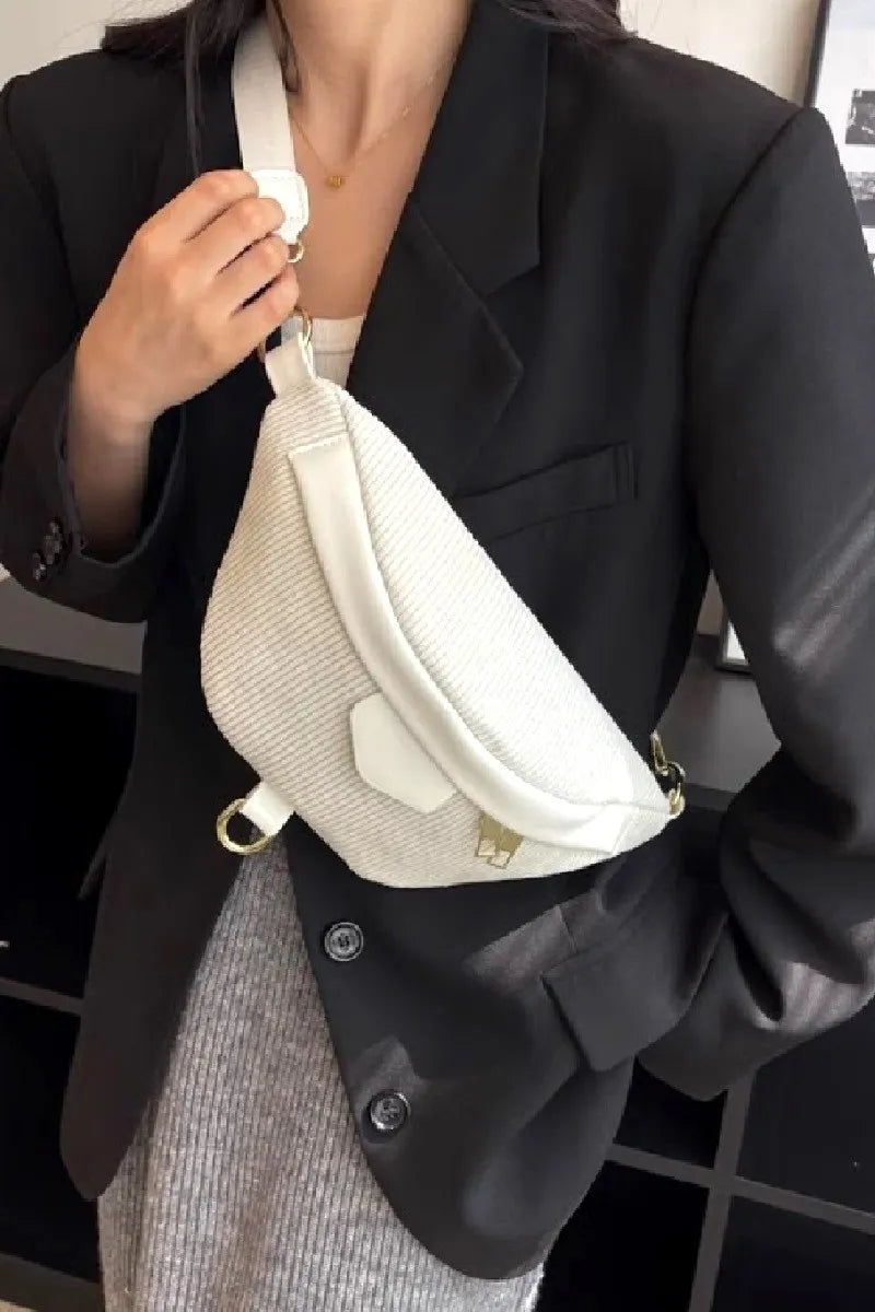 Image of Zenana Corduroy Crossbody Bag with Removable Strap | Queeble.shop