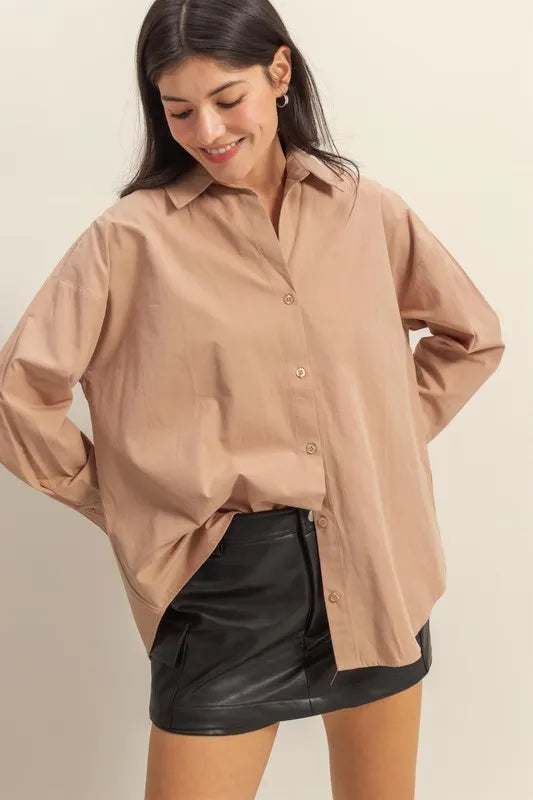 Image of HYFVE Button Down Long Sleeve Shirt | Queeble.shop