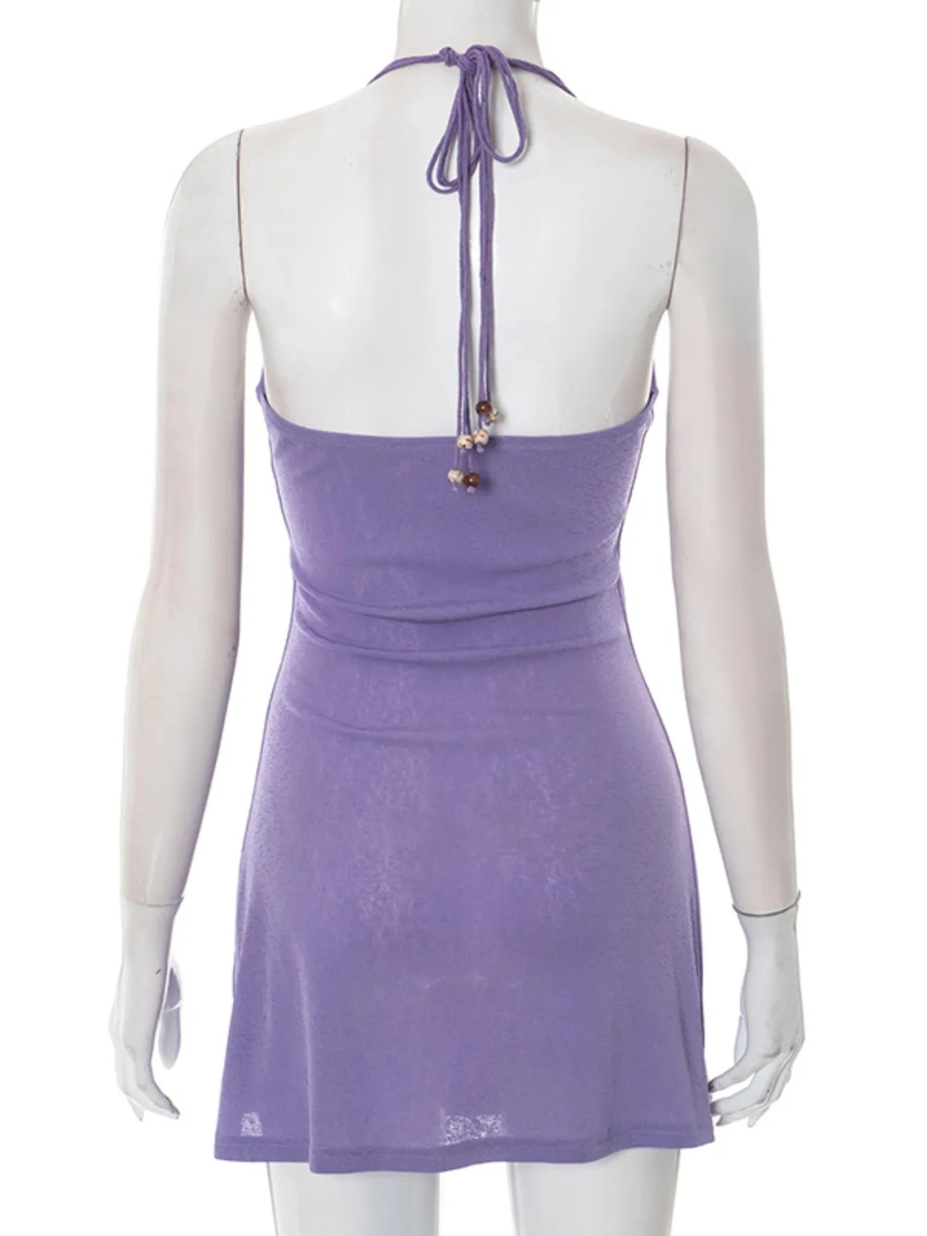 Image of Halter Neck Bodycon Cami Dress | Queeble.shop
