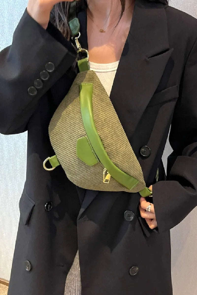 Image of Zenana Corduroy Crossbody Bag with Removable Strap | Queeble.shop