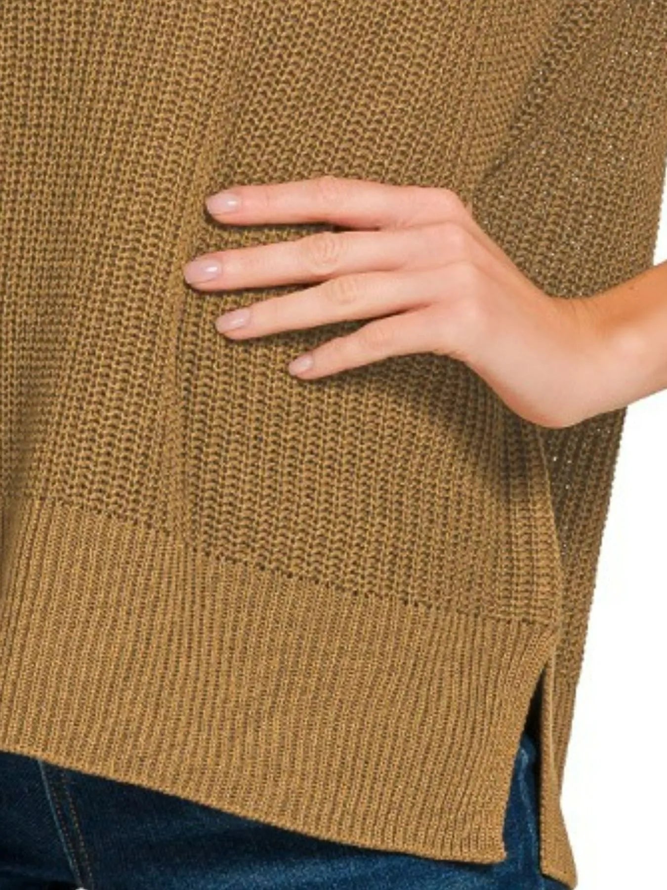 Image of Zenana Oversized Crew Neck Sweater | Queeble.shop