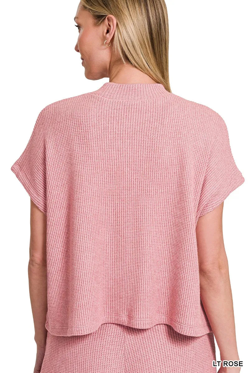 Image of Zenana Sweater Boxy Top & Long Pants Set | Queeble.shop
