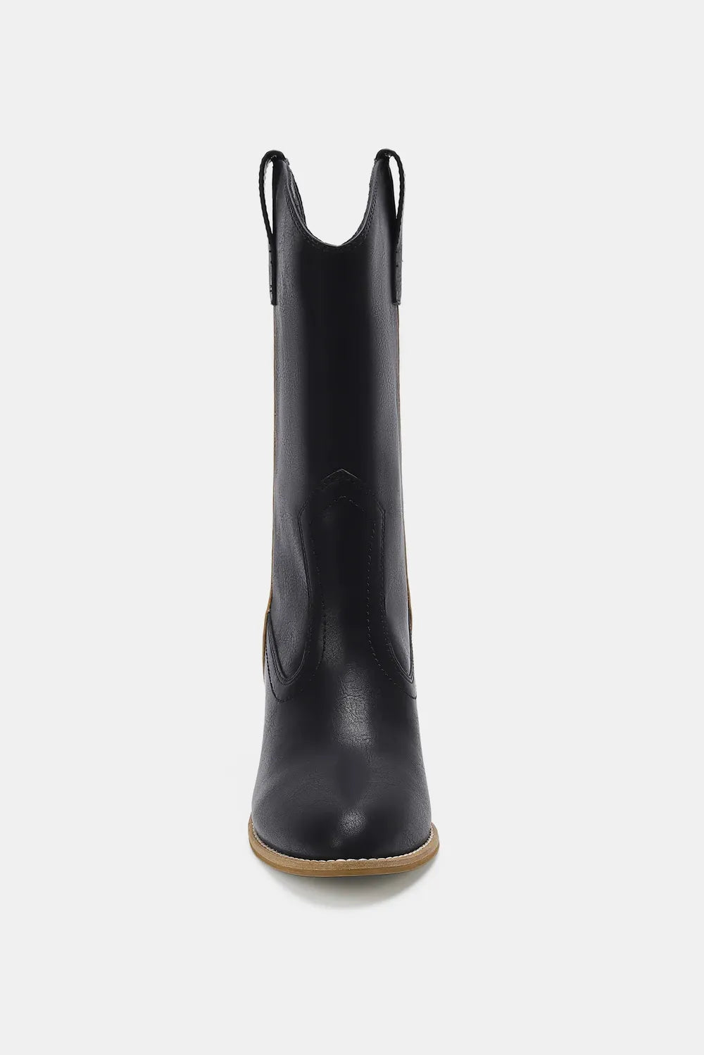 Image of Beast Fashion Butterfly Cut Detail Point Toe Boots | Queeble.shop