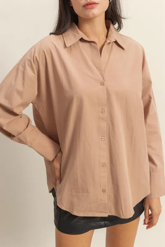 Image of HYFVE Button Down Long Sleeve Shirt | Queeble.shop