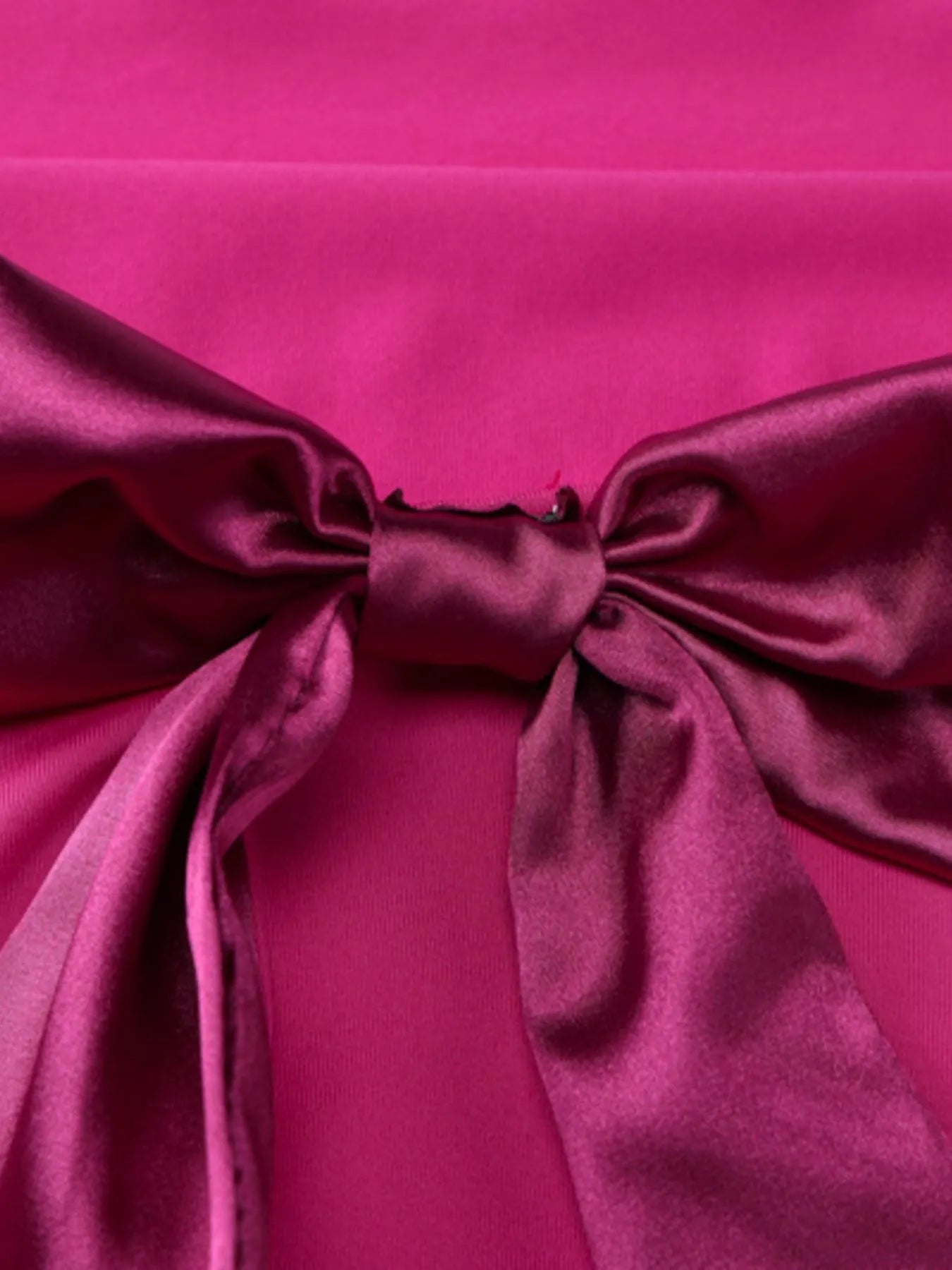 Image of Backless Bow-Tie Back Maxi Dress | Queeble.shop