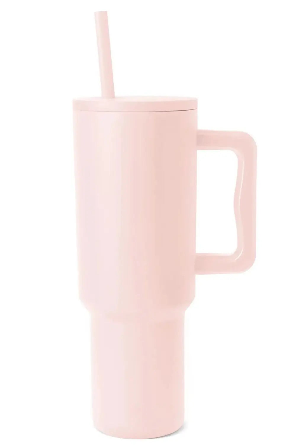 Image of Monochromatic Stainless Steel Tumbler with Matching Straw | Queeble.shop