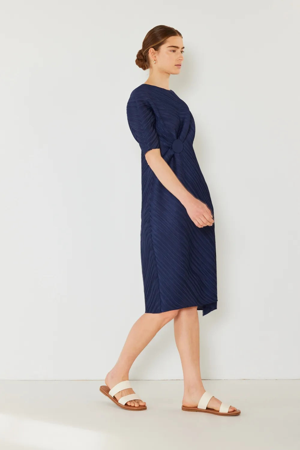 Image of Marina West Swim Pleated Dolman Sleeve Dress | Queeble.shop