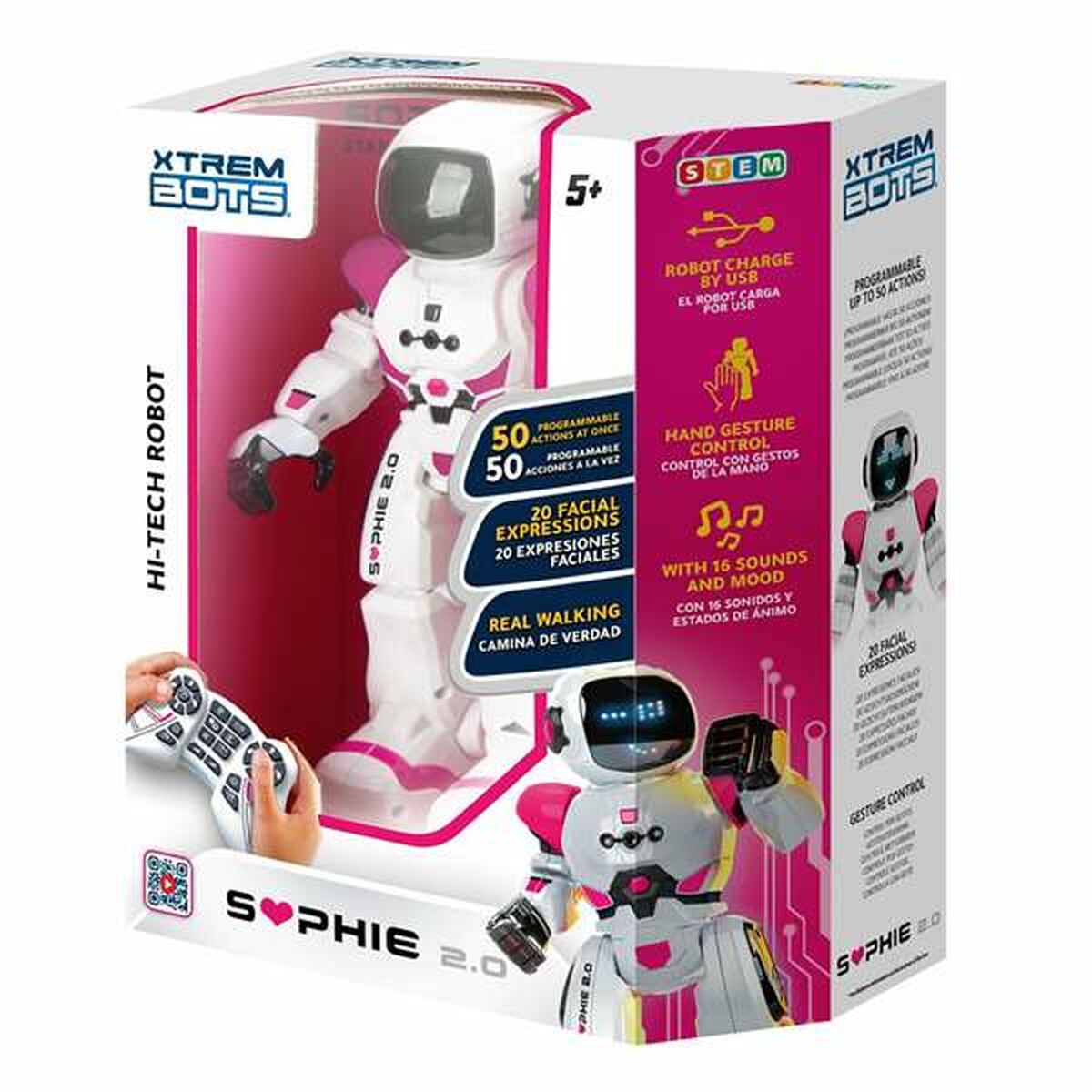 Educational Robot Xtrem Bots Sophie 2.0-0