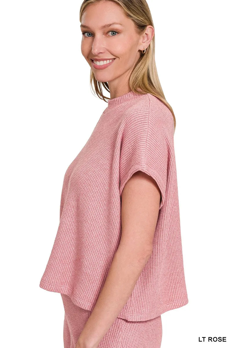 Image of Zenana Sweater Boxy Top & Long Pants Set | Queeble.shop