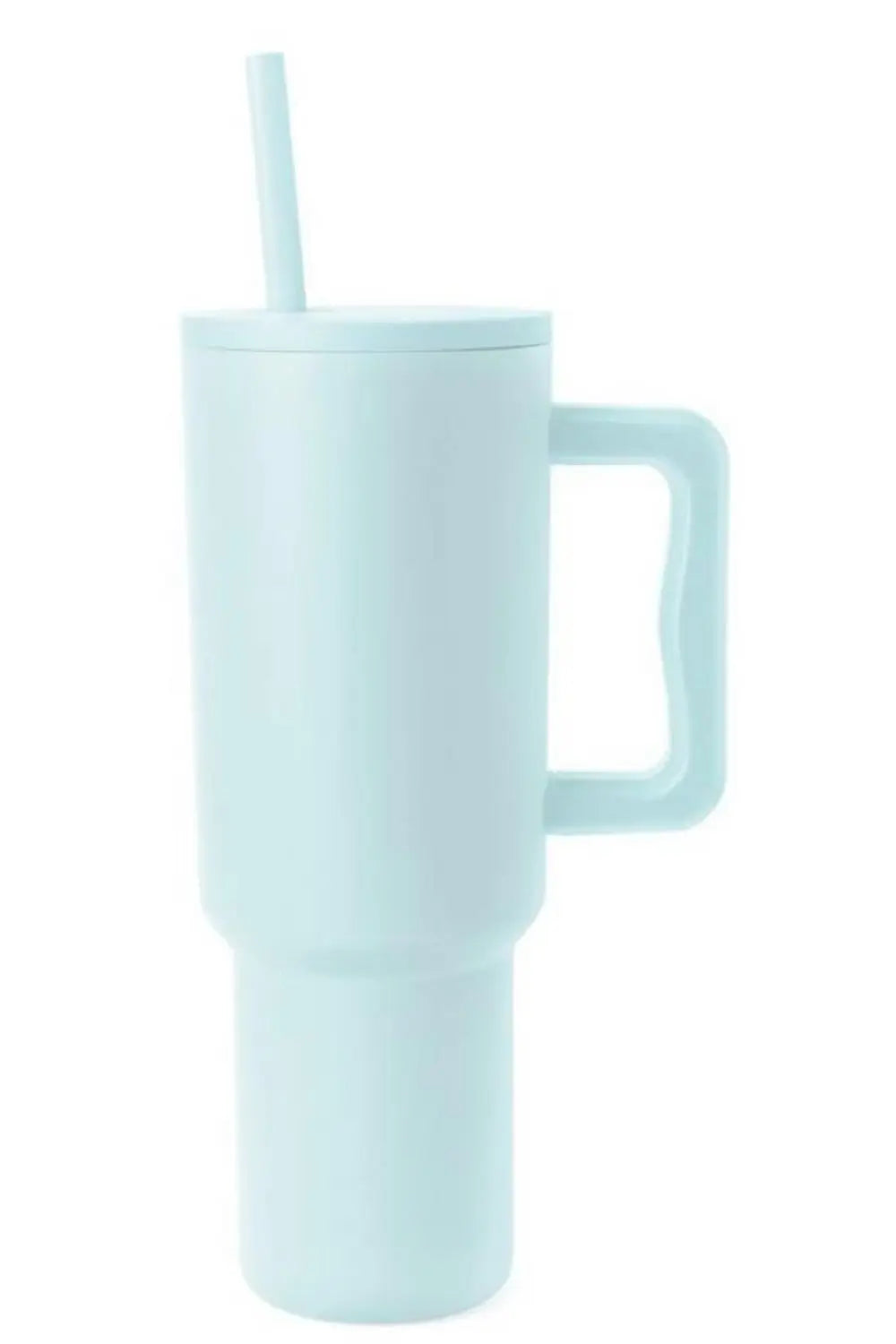 Image of Monochromatic Stainless Steel Tumbler with Matching Straw | Queeble.shop