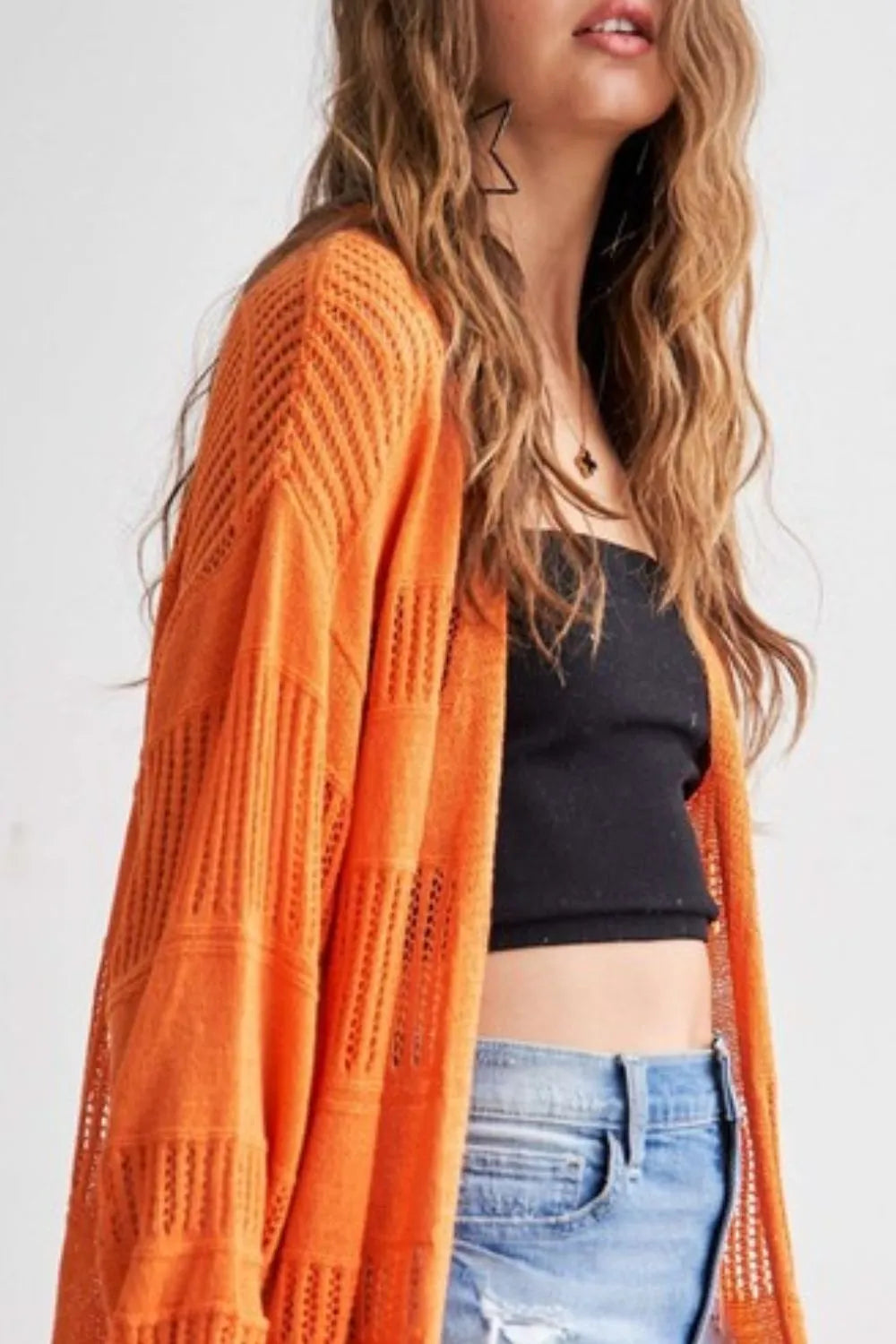 Image of ADORA Lightweight Sweater Knit Cardigan | Queeble.shop