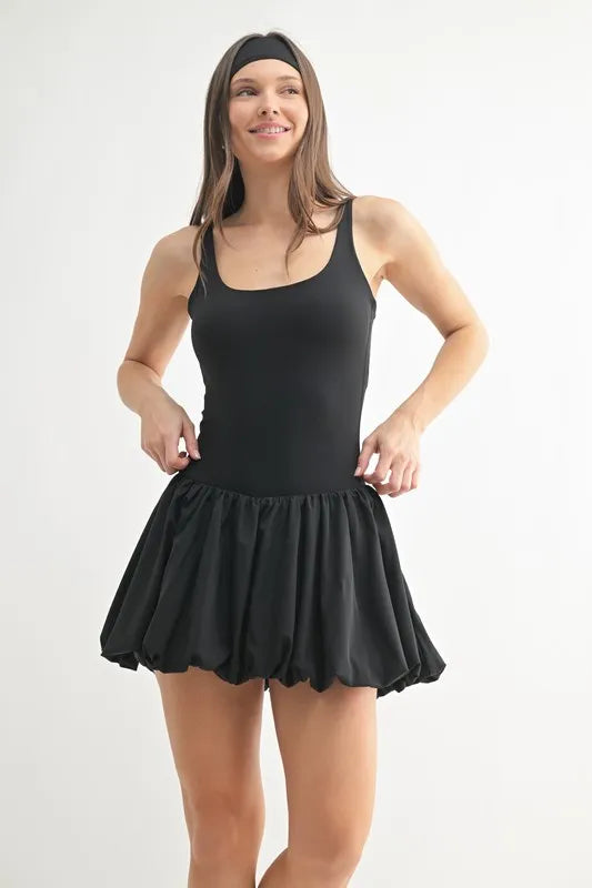 Image of MONO B Bubble Active Mini Dress | Queeble.shop