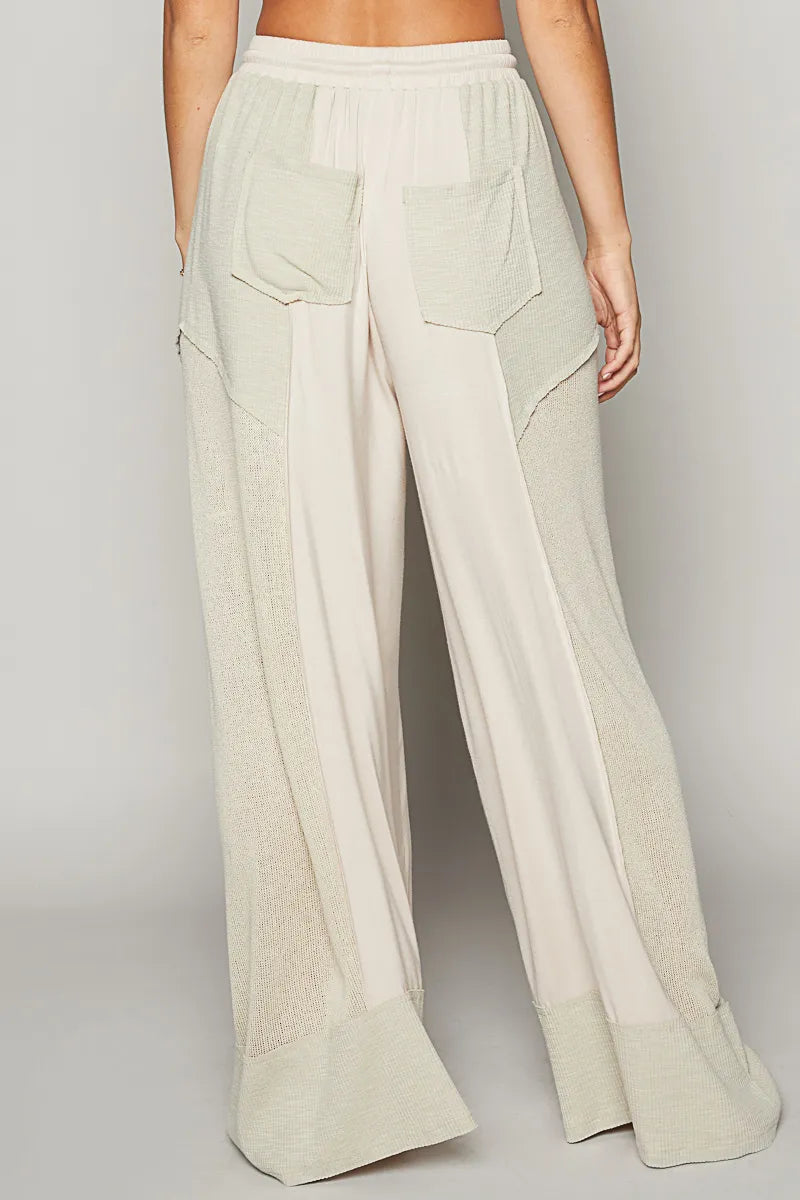 Image of POL Drawstring Wide Leg Pants | Queeble.shop