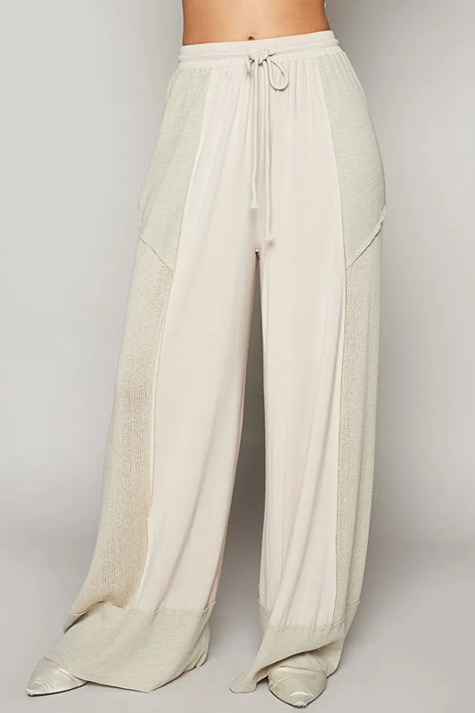 Image of POL Drawstring Wide Leg Pants | Queeble.shop