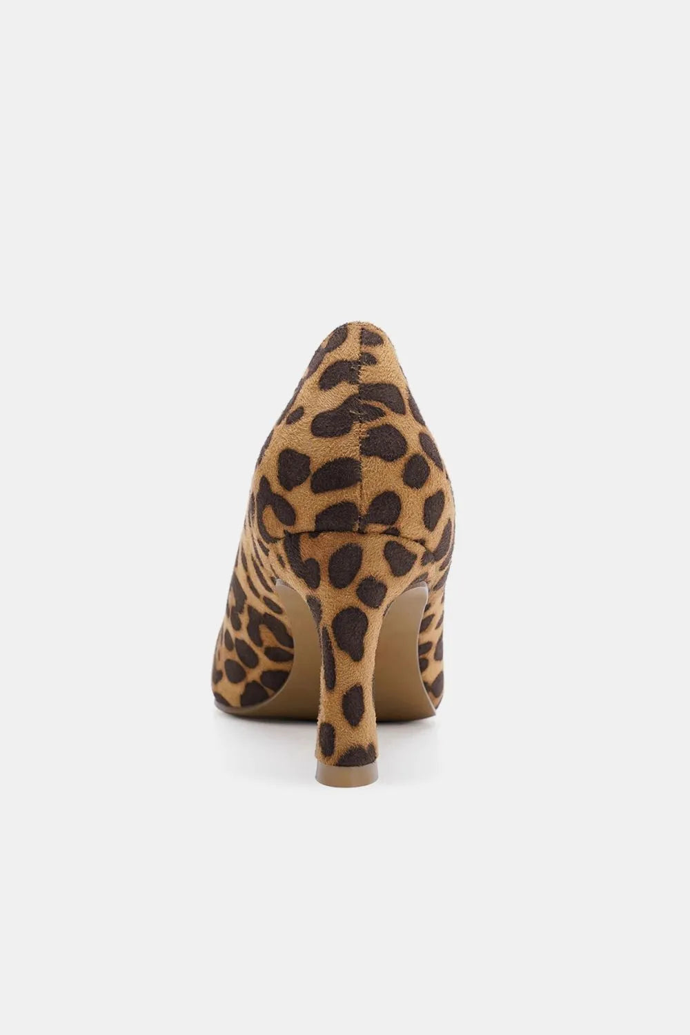 Image of Beast Fashion Faux Suede Leopard Point Toe Pumps | Queeble.shop