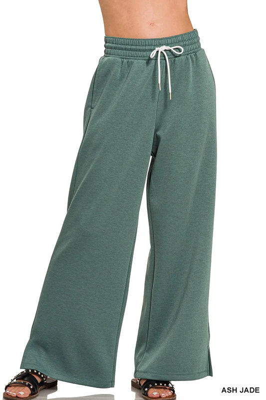 Image of Zenana Scuba Drawstring Pants | Queeble.shop
