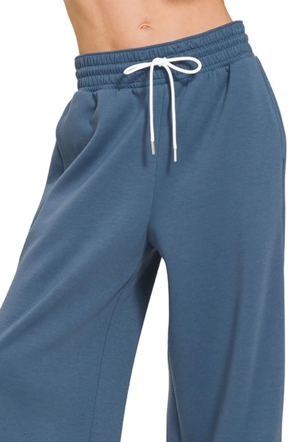 Image of Zenana Scuba Drawstring Pants | Queeble.shop