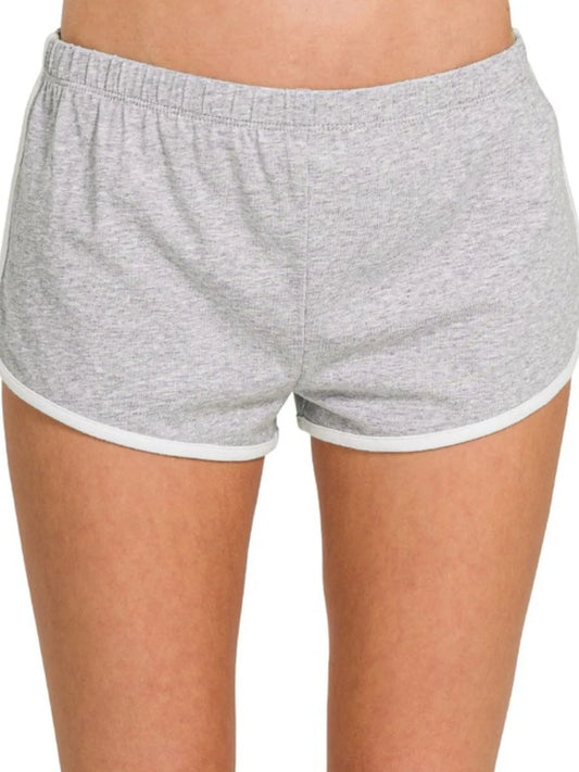 Image of Zenana Elastic Waistband Dolphin Shorts | Queeble.shop