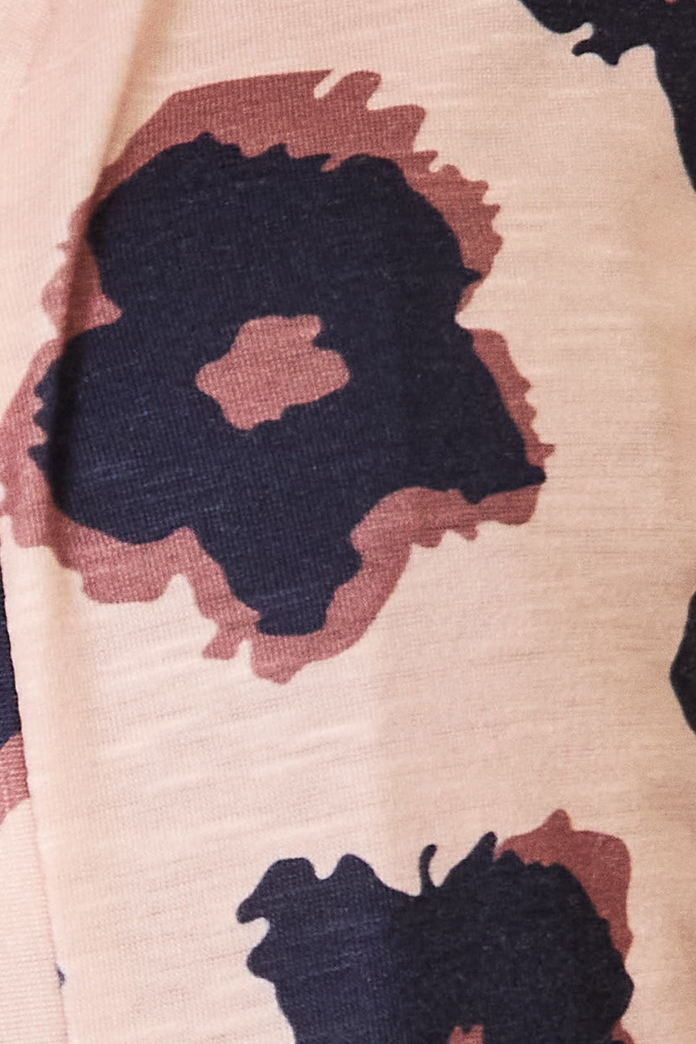 Image of Double Take Printed Button Front Longline Cardigan | Queeble.shop