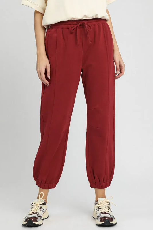 Image of Umgee Fleece Jogger Pants with Drawstring | Queeble.shop