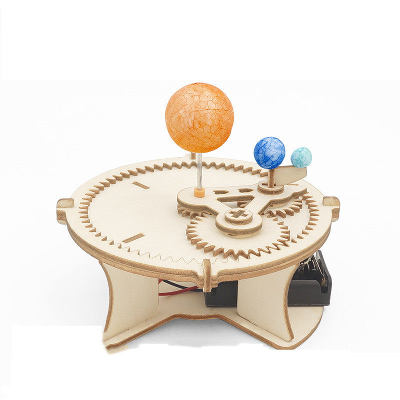 Educational Science Toy Kit for Building Earth, Moon, and Sun Model-0