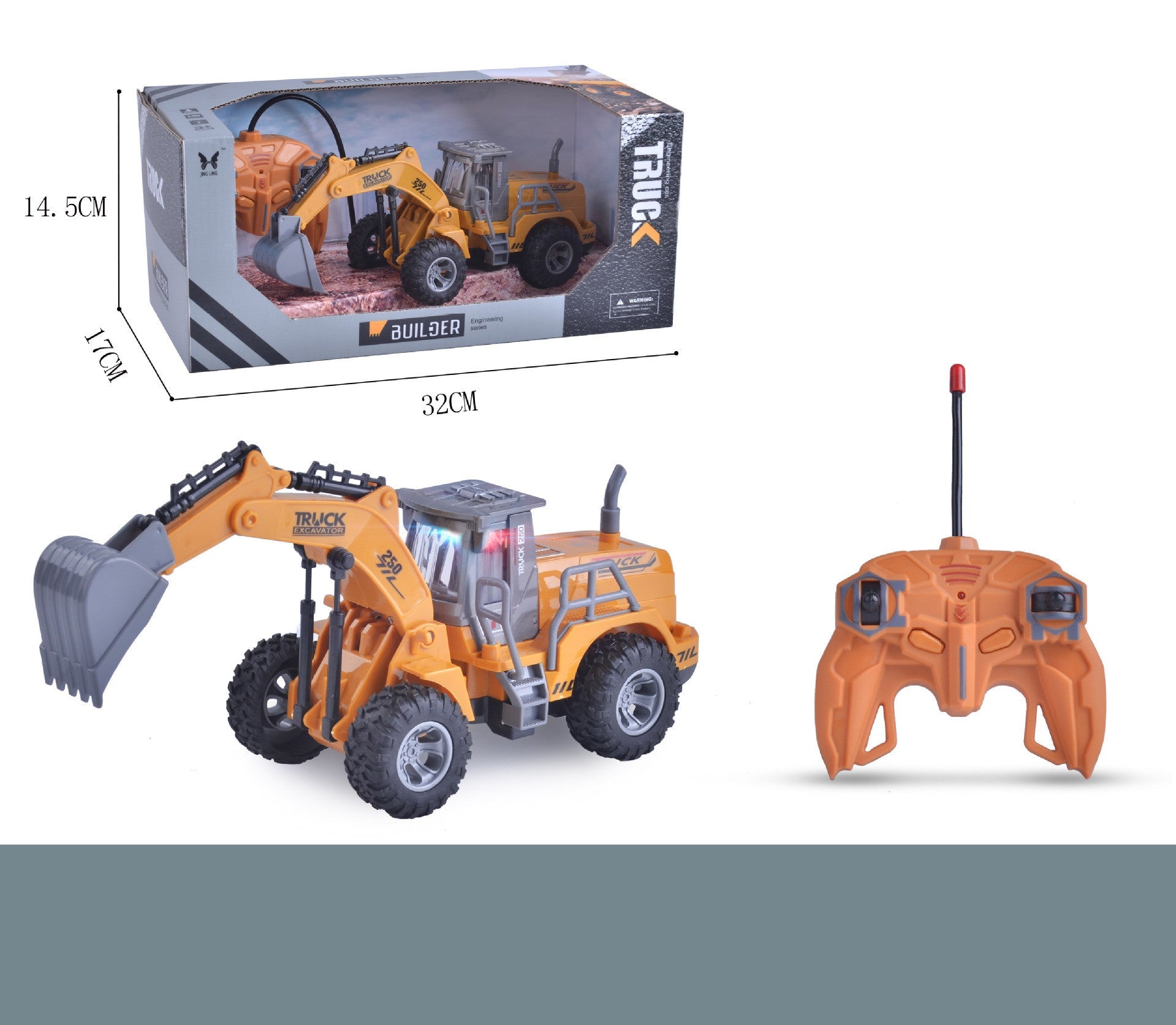 Remote Control Engineering Vehicle Toy-1