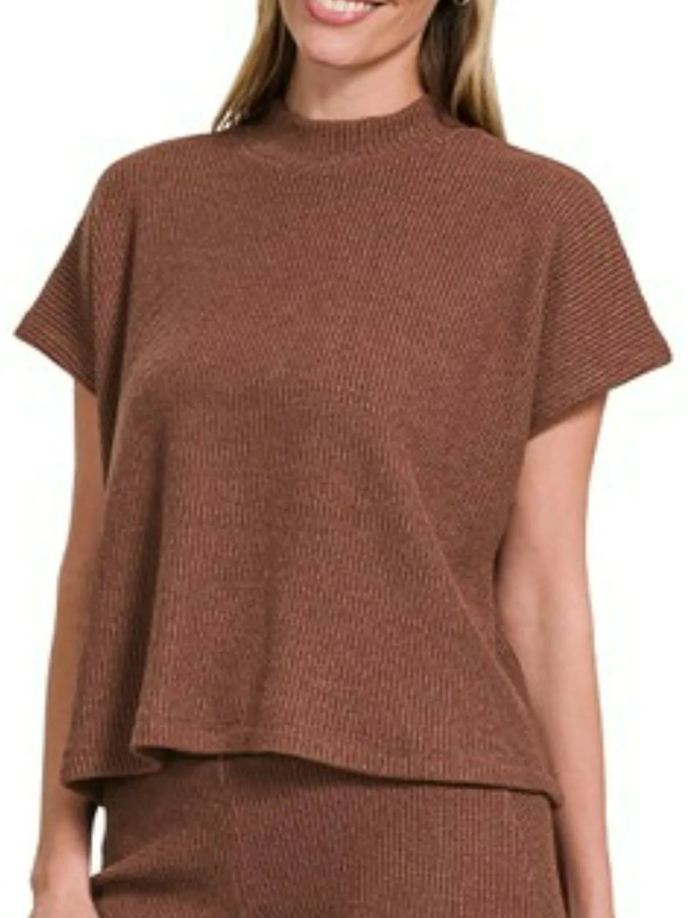 Image of Zenana Sweater Boxy Top & Long Pants Set | Queeble.shop