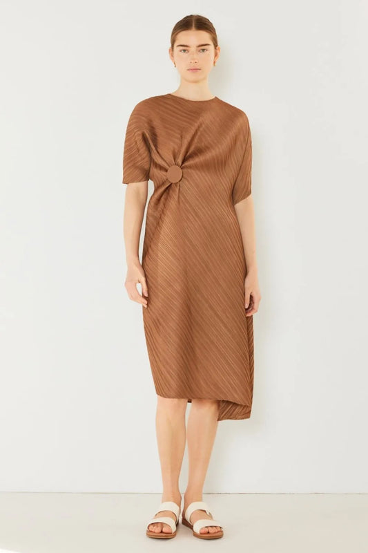 Image of Marina West Swim Pleated Dolman Sleeve Dress | Queeble.shop