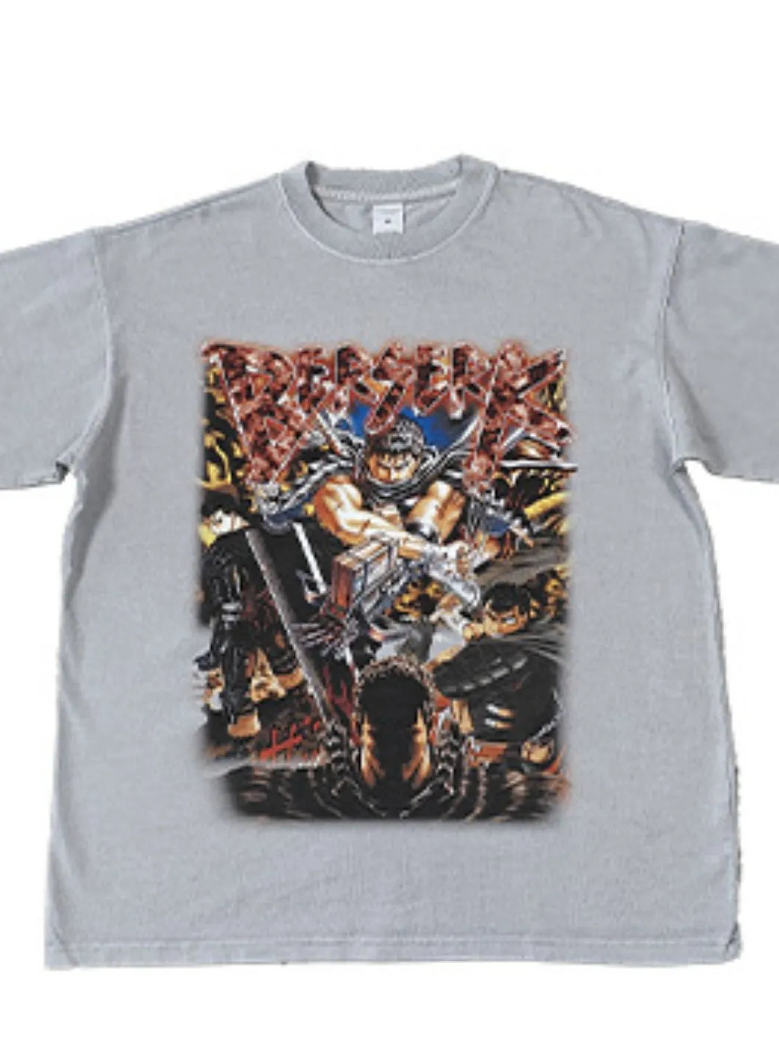Image of Men's Graphic Round Neck Short Sleeve T-Shirt | Queeble.shop