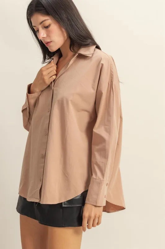 Image of HYFVE Button Down Long Sleeve Shirt | Queeble.shop