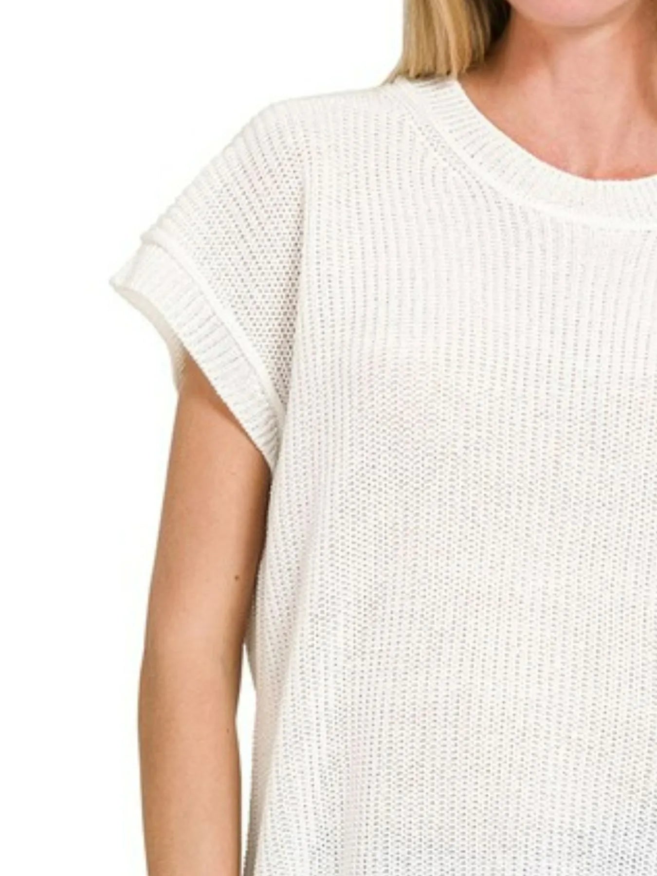 Image of Zenana Oversized Crew Neck Sweater | Queeble.shop