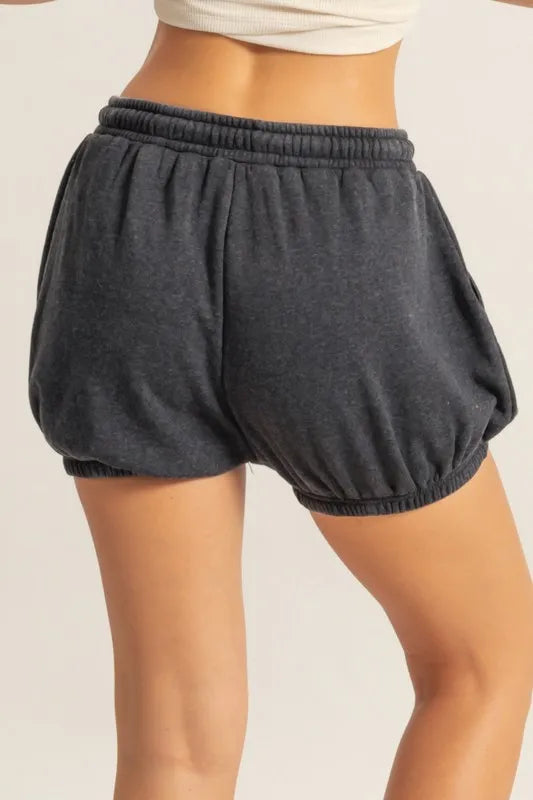 Image of HYFVE Drawstring Bubble Hem Shorts | Queeble.shop