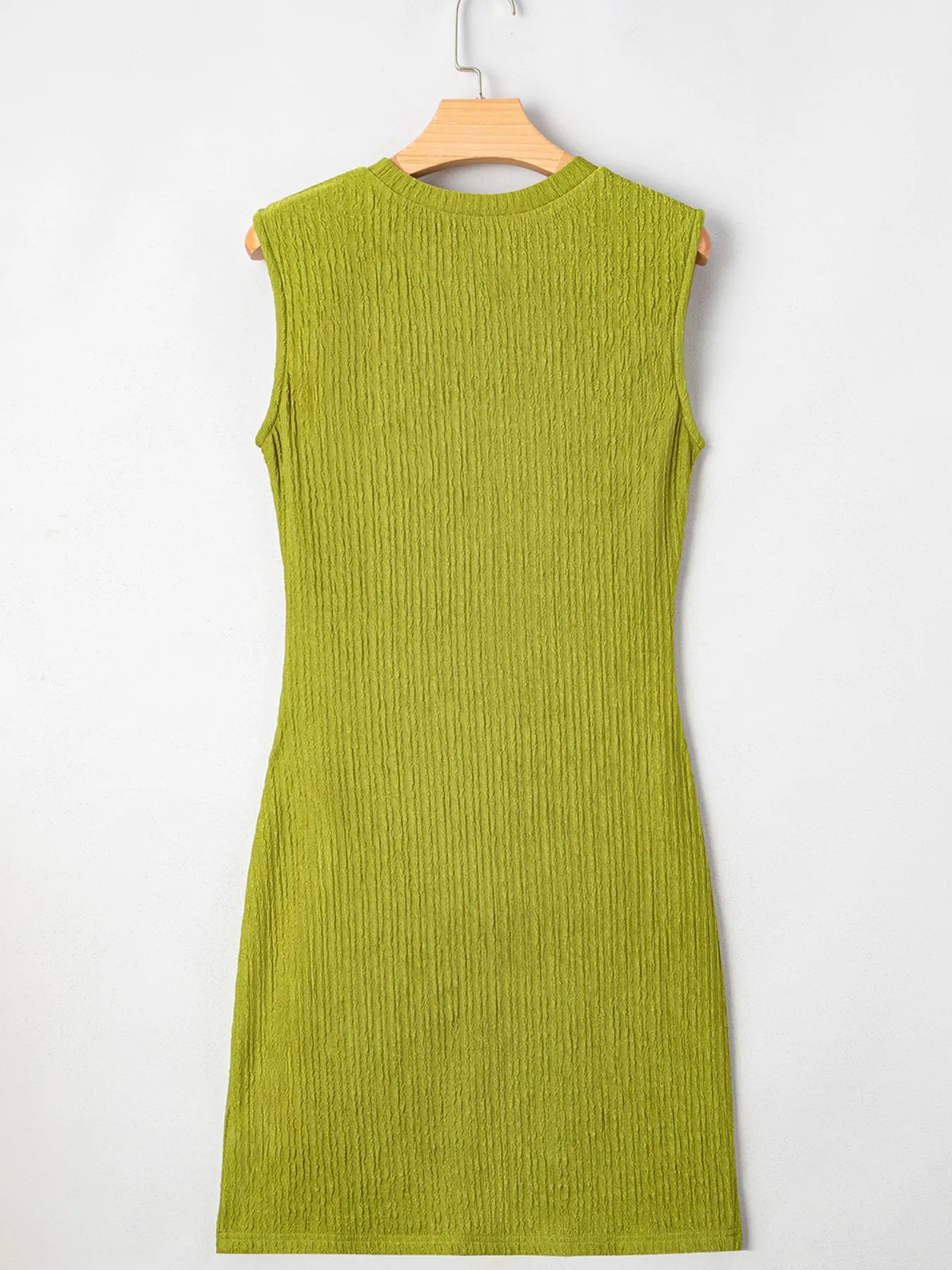 Image of Sleeveless Ribbed Bodycon Dress | Queeble.shop