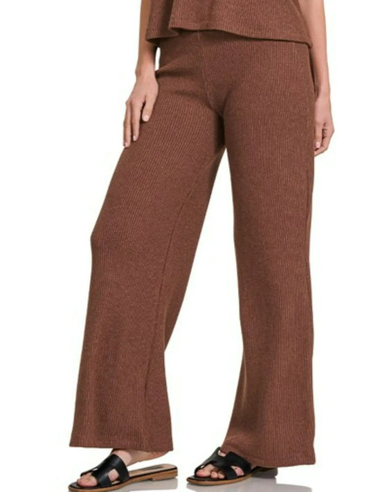 Image of Zenana Sweater Boxy Top & Long Pants Set | Queeble.shop