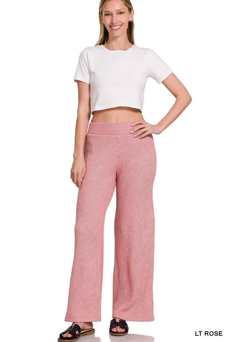 Image of Zenana Sweater Boxy Top & Long Pants Set | Queeble.shop