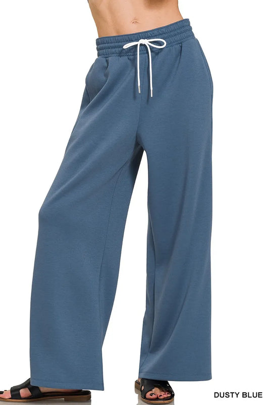 Image of Zenana Scuba Drawstring Pants | Queeble.shop