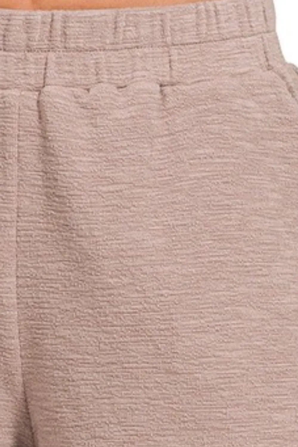 Image of Zenana Cotton Slub Shorts | Queeble.shop
