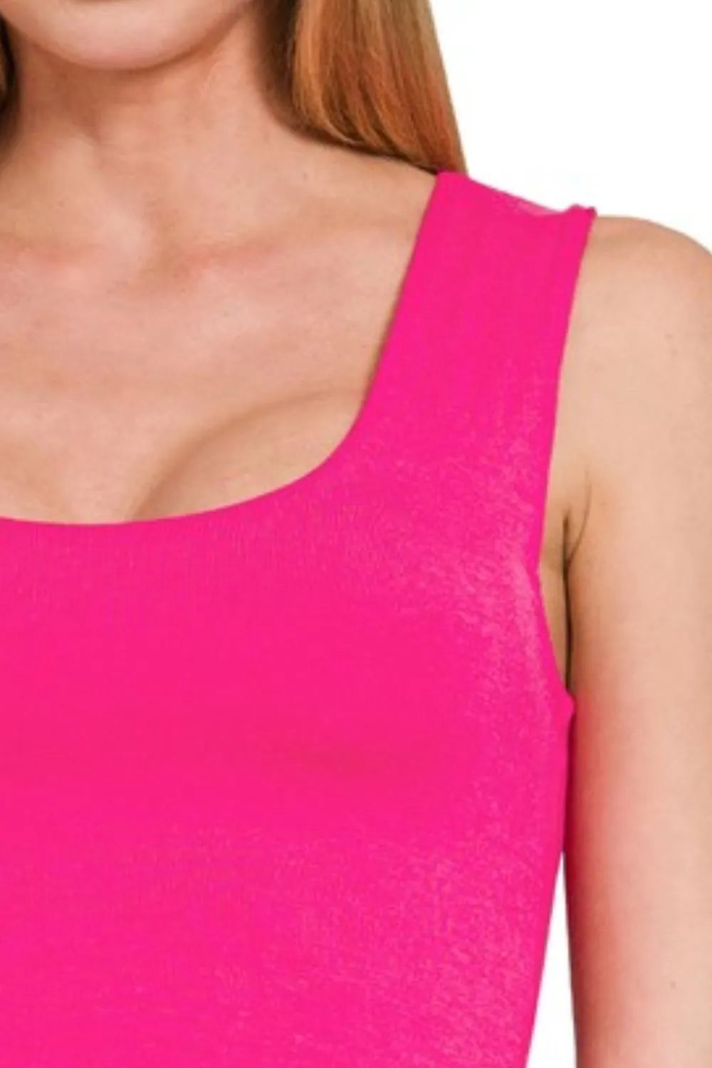 Image of Zenana Double Layered Cropped Tank Top | Queeble.shop