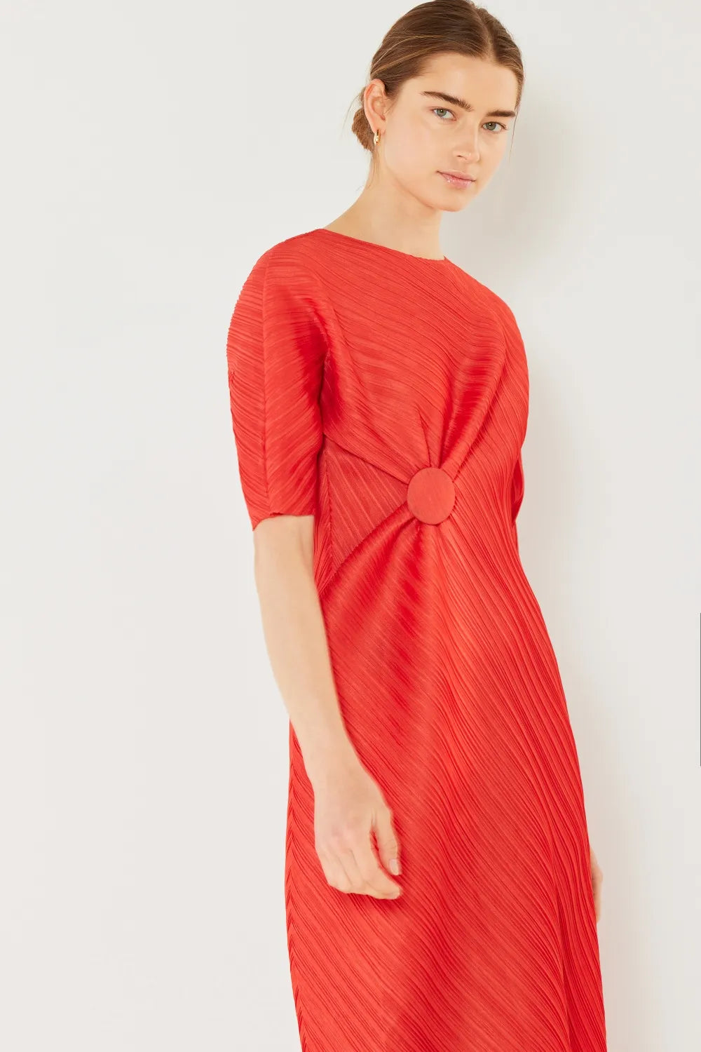 Image of Marina West Swim Pleated Dolman Sleeve Dress | Queeble.shop