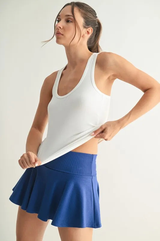 Image of MONO B Slim Fit Scoop Neck Tank | Queeble.shop