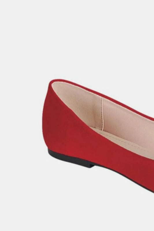 Image of Forever Link Pointy Toe Slip On Flat Loafers | Queeble.shop