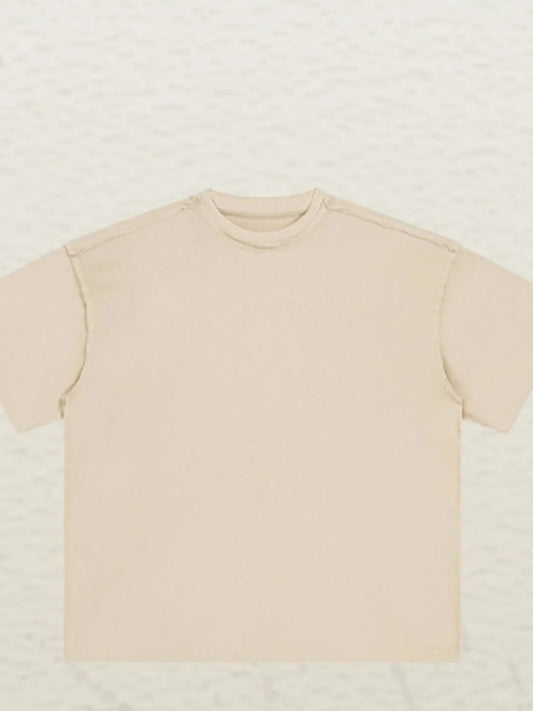 Image of Men's Round Neck Short Sleeve T-Shirt | Queeble.shop