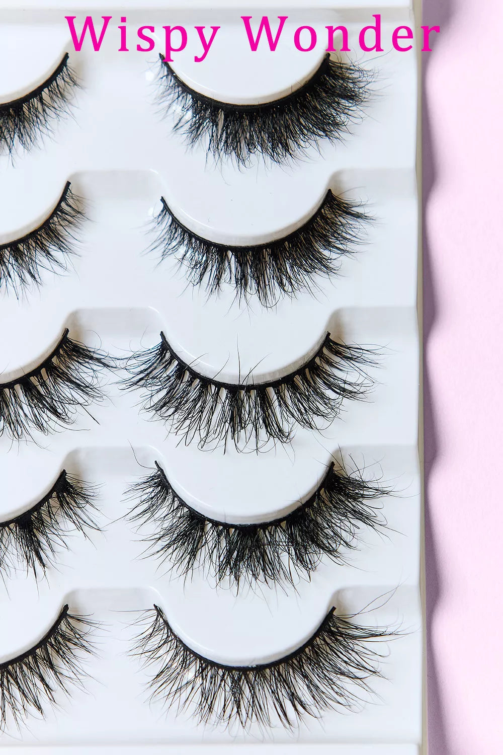 Image of SO PINK BEAUTY Mink Eyelashes Variety Pack 5 Pairs | Queeble.shop