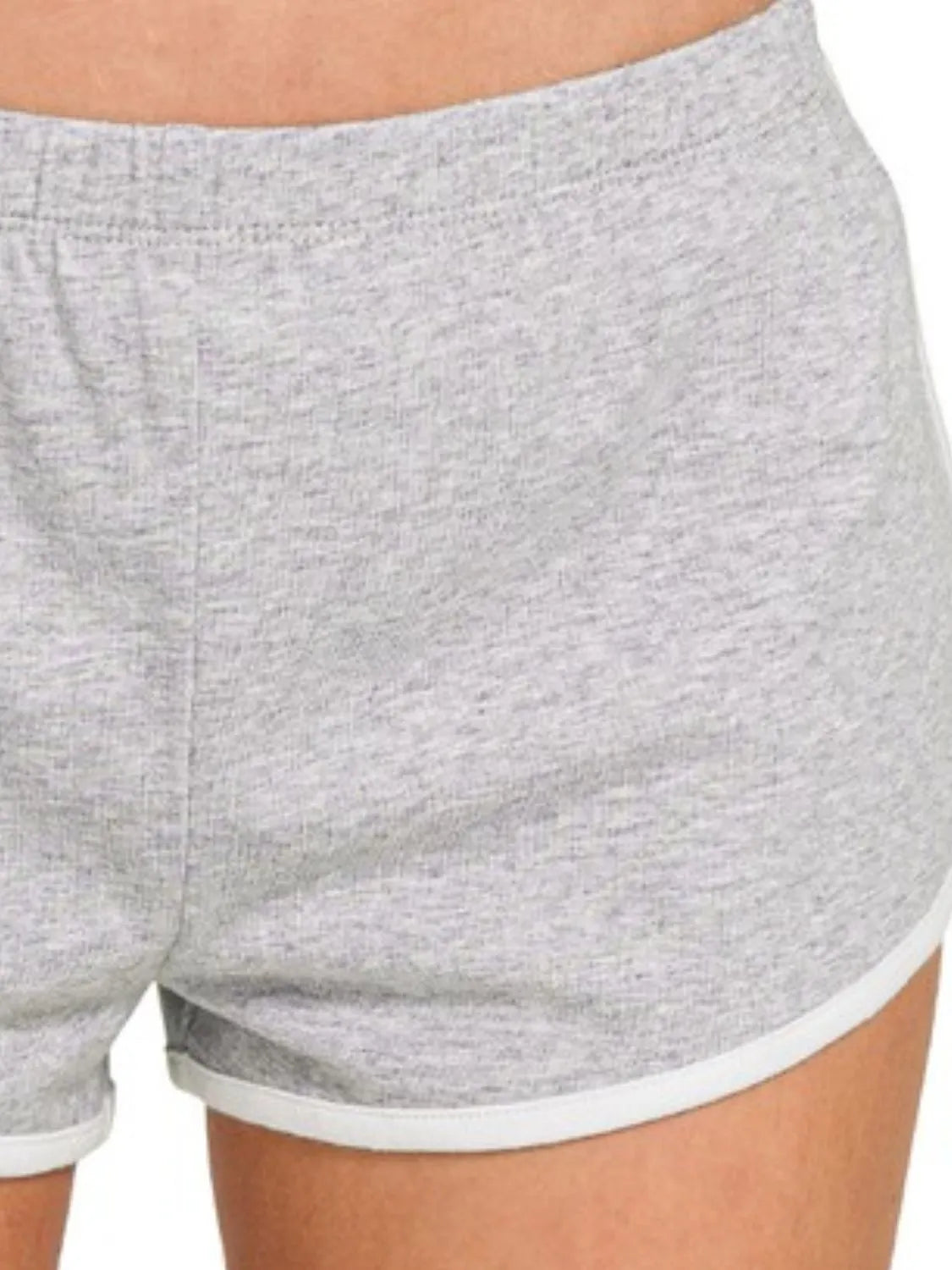 Image of Zenana Elastic Waistband Dolphin Shorts | Queeble.shop