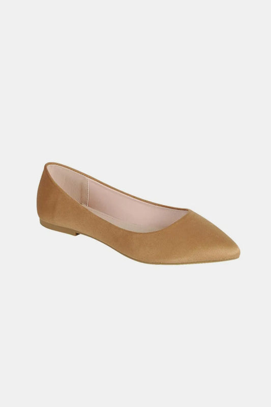 Image of Forever Link Pointy Toe Slip On Flat Loafers | Queeble.shop