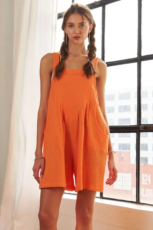 Image of ADORA Wide Leg Overall Romper | Queeble.shop