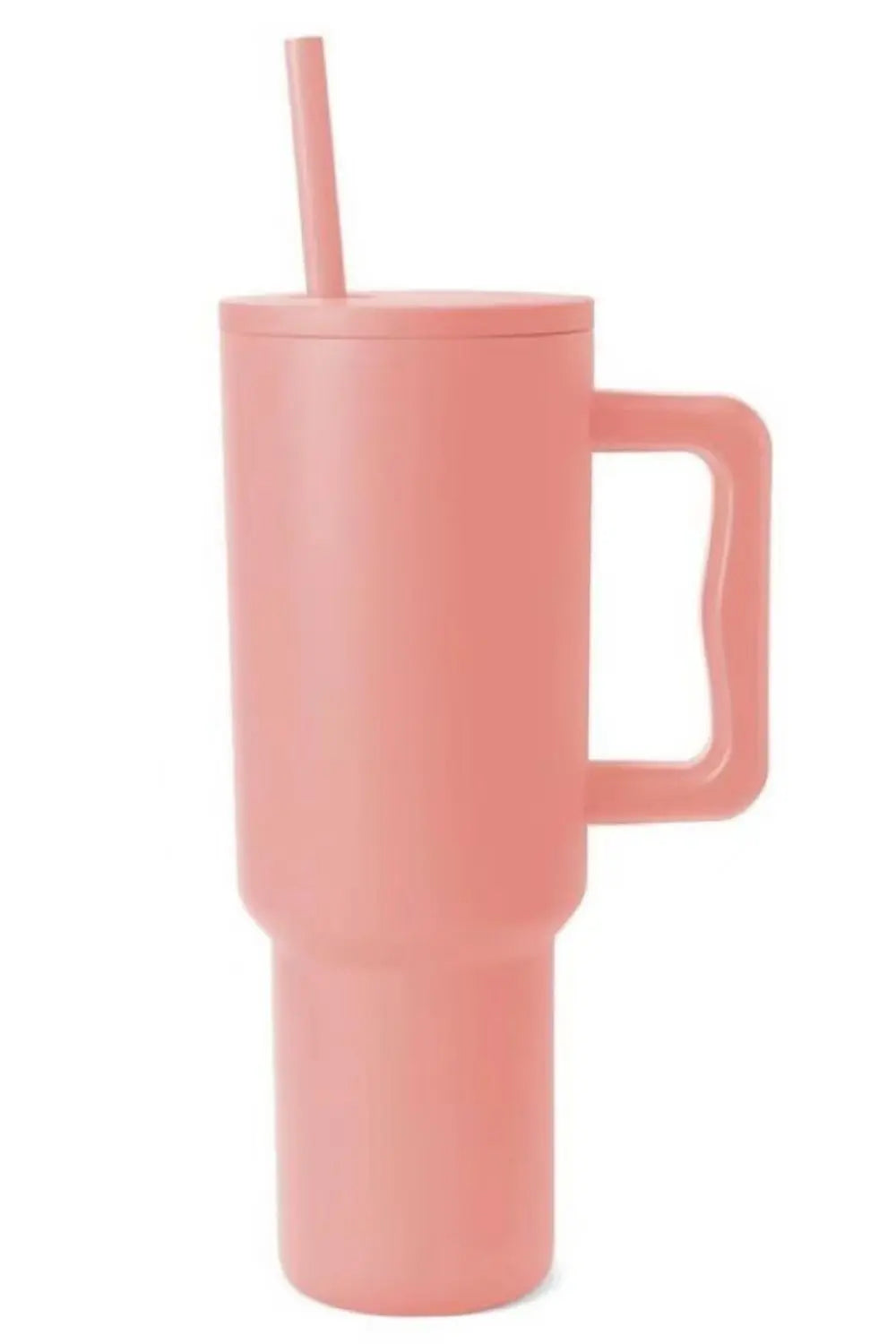 Image of Monochromatic Stainless Steel Tumbler with Matching Straw | Queeble.shop